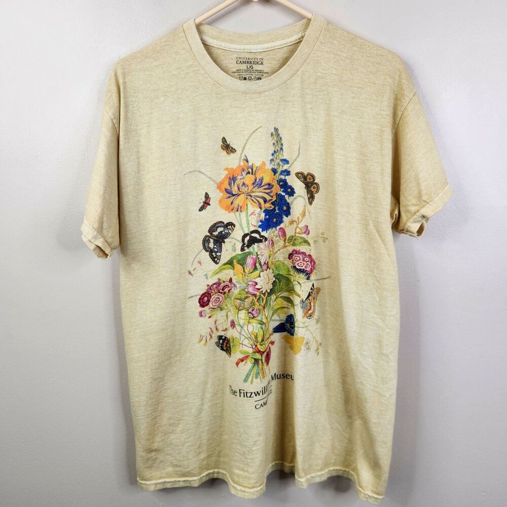 Philcos Womens University Of Cambridge Fitzwilliam Museum Floral Tee L